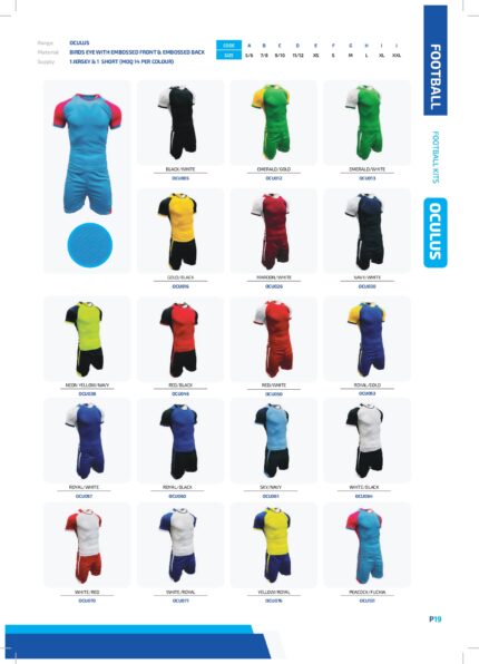 Oculus Soccer Kit Mens