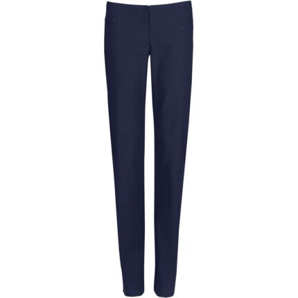 Ladies Cambridge Flat Front Pants - Navy